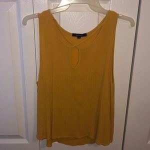Yellow Ambiance tank top